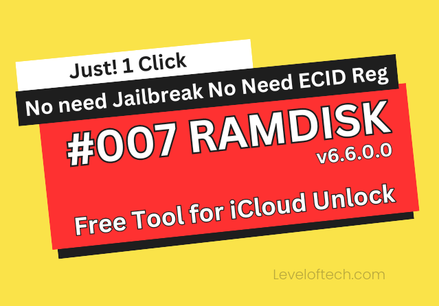 007-Ramdisk-icloud-unlock-tool